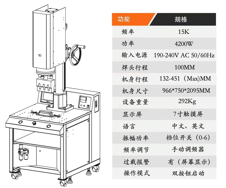 4200w超声波塑料焊接机