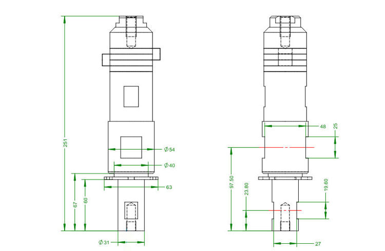 20k2000w超声波换能器