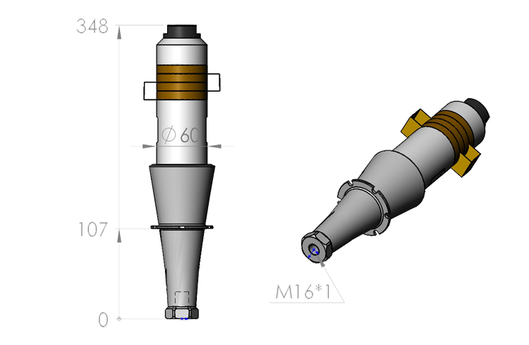 15k2600w超声波换能器